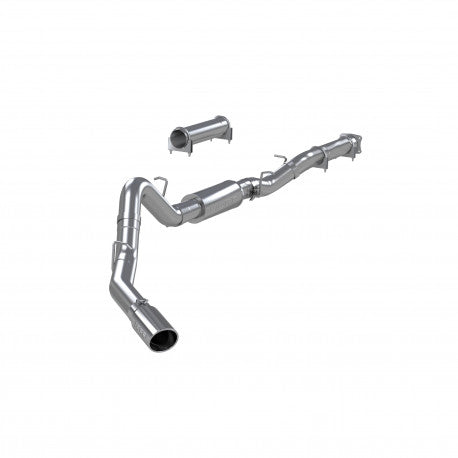 MBRP 2001 2005 Chevrolet GMC 2500 3500 Duramax  EC CC Aluminized Steel 4  Cat Back Single Side S6000AL