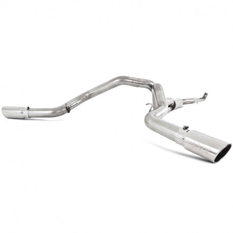 MBRP 2001 2004 Chevrolet GMC 2500 3500 Duramax  EC CC T409 Stainless Steel 4  Down Pipe Back Cool Duals  S6006409