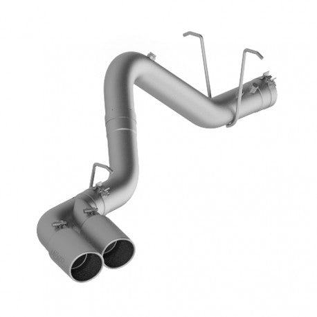 MBRP 2011 2019 Chevrolet GMC 2500 3500 Duramax T304 Stainless Steel 4  Filter Back Dual Outlet Single Side S6033304