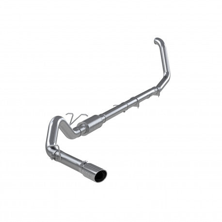 MBRP 1999 2003 Ford F-250 350 7.3L Powerstroke T409 Stainless Steel 4  Turbo Back Single Side Exit S6200409