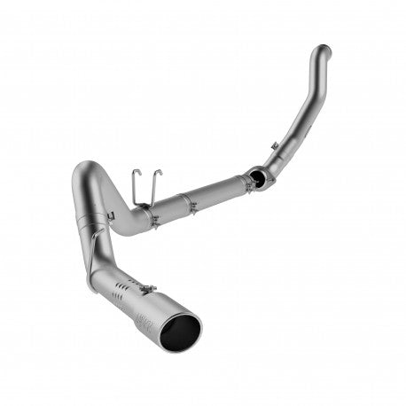 MBRP 2008 2010 Ford F-250 350 450 6.4 L Powerstroke T409 Stainless Steel 4  Filter Back Single Side Exit Down Pipe S6282409