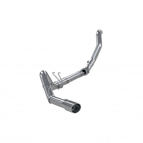 MBRP 2008 2010 Ford F-250 350 450 6.4 L Powerstroke Aluminized Steel 4  Filter Back Single Side Exit Down Pipe S6282AL