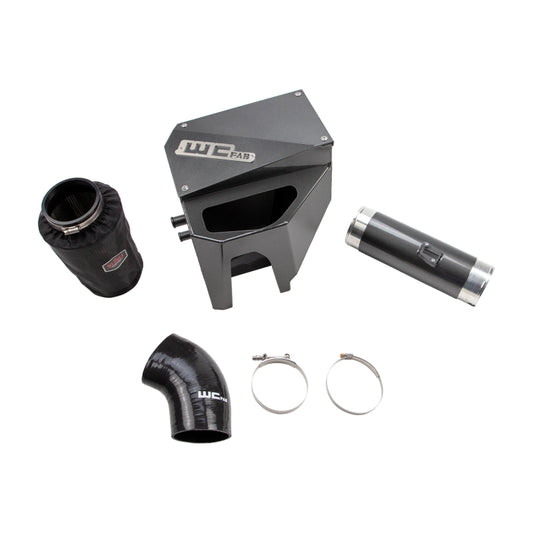 Wehrli 20-24 Ford 6.7L Powerstroke 4in. Intake Kit - Bengal Silver