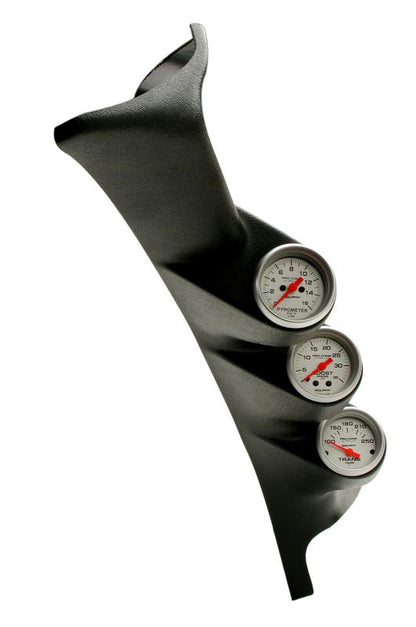 Autometer 00-06 Chevy Duramax/Silverado Black Dual Pillar Ultra-Lite Gauge Kit