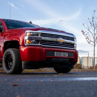 Wehrli 15-19 Chevrolet Silverado HD 6.6L LML/L5P Duramax Bumper Grille - Fine Texture Black