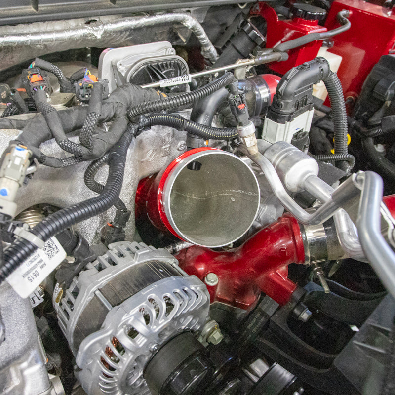 Wehrli 17-26 GM Duramax L5P High Flow Intake Horn - Bengal Silver