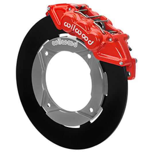 Wilwood 2019 Polaris Turbo UTV6 Front Kit 11.25in - Red