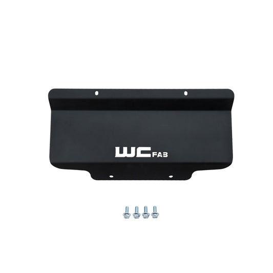 Wehrli 11-19 GM Duramax 6.6L Lower Splash Shield Kit - Cat Yellow