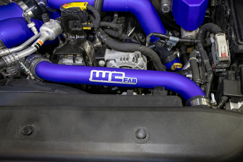 Wehrli 17-19 Chevrolet 6.6L L5P Duramax Upper Coolant Pipe - WCFab Grey