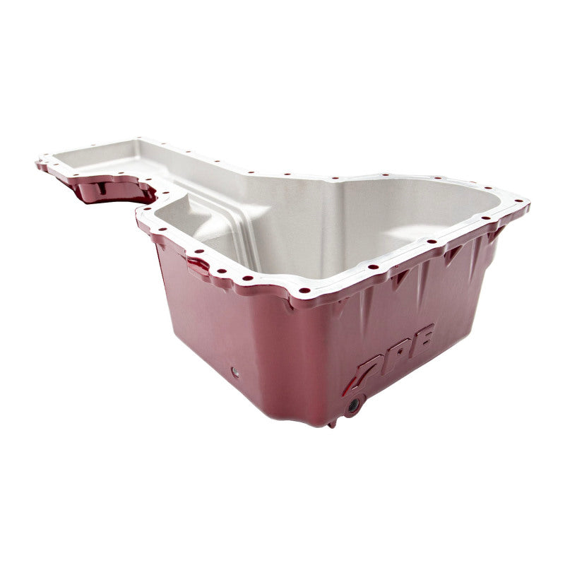 Wehrli 17-19 GM Duramax WCFab X PPE High Capacity Aluminum Oil Pan - Gun Metal