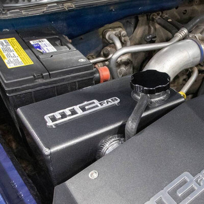 Wehrli 01-07 GM Duramax LB7/LLY/LBZ OEM Placement Coolant Tank - Fine Texture Black