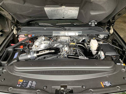 Wehrli 17-19 Chevrolet 6.6L L5P Duramax 4in Intake Pipe (Use w/OEM Air Box) - WCFab Red