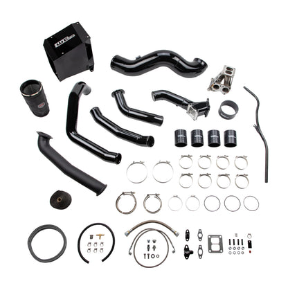 Wehrli 01-04.5 Chevrolet 6.6L LB7 Duramax S400 Turbo Install Kit (No Turbo) - WCFab Red
