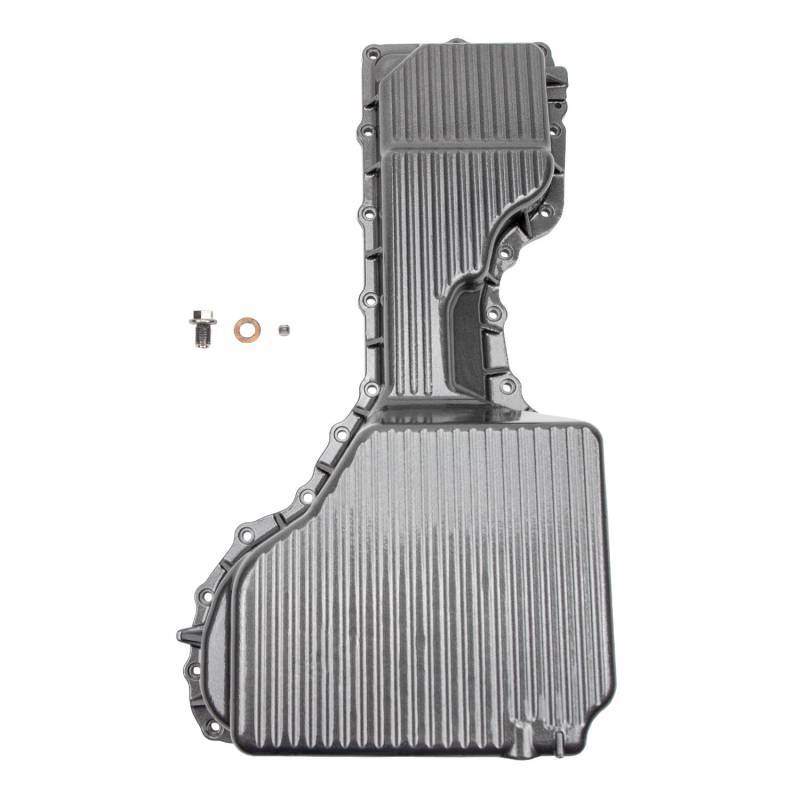 Wehrli 20-26 GM Duramax WCFab X PPE High Capacity Aluminum Oil Pan - Cat Yellow