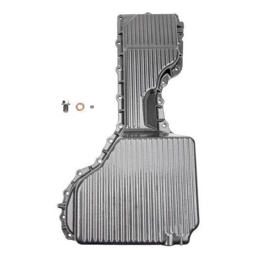 Wehrli 20-26 GM Duramax WCFab X PPE High Capacity Aluminum Oil Pan - Cat Yellow