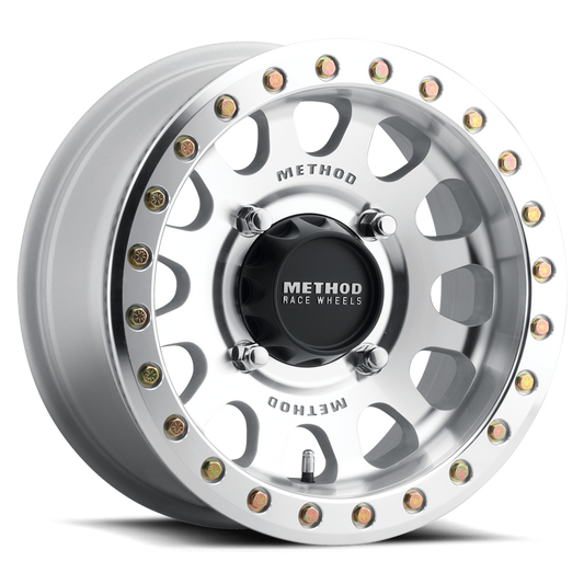 Method Race Wheels MR401 UTV Beadlock  157  4313mm Offset  4156  132mm Centerbore  Machined - Raw  w BH-H24100 MR40157046343B